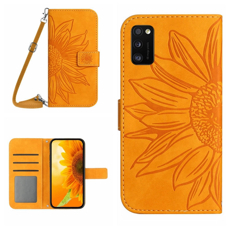 Skin Feel Sun Flower Pattern Flip Leather Phone Case, For Samsung Galaxy A33 5G, For Samsung Galaxy A40, For Samsung Galaxy A41 EU Edition, For Samsung Galaxy A42 5G