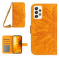 Skin Feel Sun Flower Pattern Flip Leather Phone Case, For Samsung Galaxy A53 5G, For Samsung Galaxy A70/A70S, For Samsung Galaxy A70E, For Samsung Galaxy A71