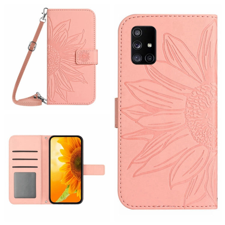 Skin Feel Sun Flower Pattern Flip Leather Phone Case, For Samsung Galaxy A53 5G, For Samsung Galaxy A70/A70S, For Samsung Galaxy A70E, For Samsung Galaxy A71