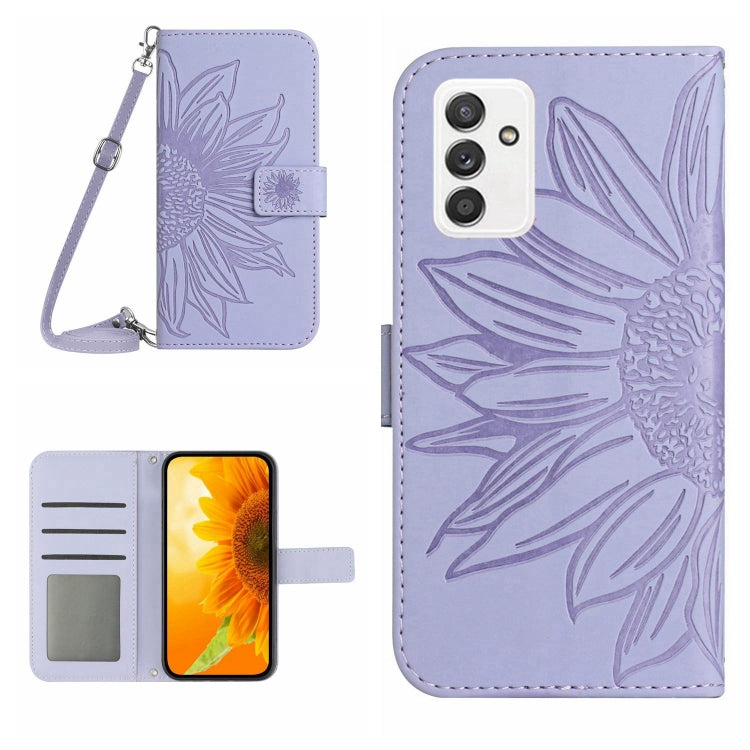 Skin Feel Sun Flower Pattern Flip Leather Phone Case, For Samsung Galaxy A82 5G, For Samsung Galaxy A91/S10 Lite, For Samsung Galaxy F52 5G, For Samsung Galaxy F62/M62