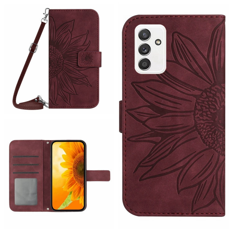 Skin Feel Sun Flower Pattern Flip Leather Phone Case, For Samsung Galaxy A82 5G, For Samsung Galaxy A91/S10 Lite, For Samsung Galaxy F52 5G, For Samsung Galaxy F62/M62