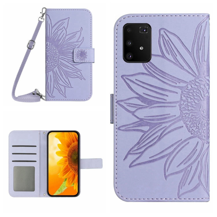 Skin Feel Sun Flower Pattern Flip Leather Phone Case, For Samsung Galaxy A82 5G, For Samsung Galaxy A91/S10 Lite, For Samsung Galaxy F52 5G, For Samsung Galaxy F62/M62