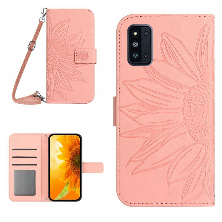 Skin Feel Sun Flower Pattern Flip Leather Phone Case, For Samsung Galaxy A82 5G, For Samsung Galaxy A91/S10 Lite, For Samsung Galaxy F52 5G, For Samsung Galaxy F62/M62