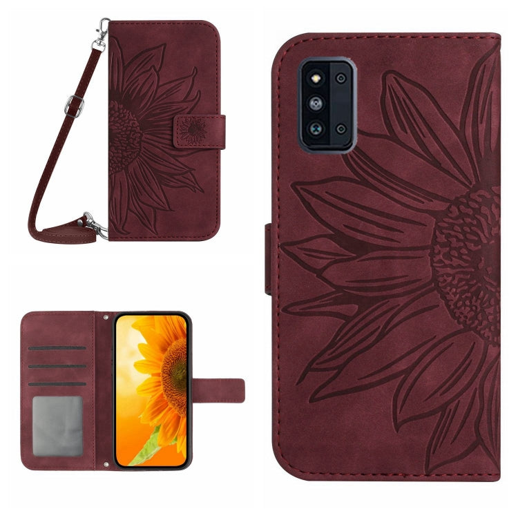 Skin Feel Sun Flower Pattern Flip Leather Phone Case, For Samsung Galaxy A82 5G, For Samsung Galaxy A91/S10 Lite, For Samsung Galaxy F52 5G, For Samsung Galaxy F62/M62