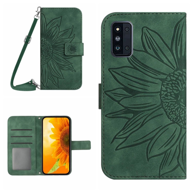 Skin Feel Sun Flower Pattern Flip Leather Phone Case, For Samsung Galaxy A82 5G, For Samsung Galaxy A91/S10 Lite, For Samsung Galaxy F52 5G, For Samsung Galaxy F62/M62