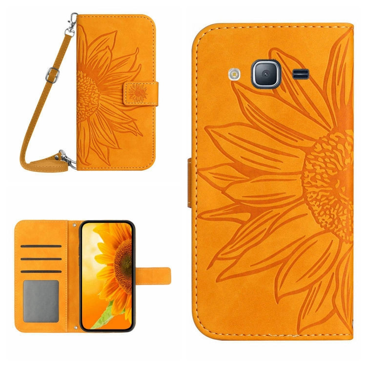 Skin Feel Sun Flower Pattern Flip Leather Phone Case, For Samsung Galaxy J2 Prime, For Samsung Galaxy M10/A10, For Samsung Galaxy M13, For Samsung Galaxy M21/M30S