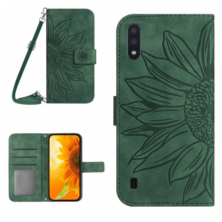 Skin Feel Sun Flower Pattern Flip Leather Phone Case, For Samsung Galaxy J2 Prime, For Samsung Galaxy M10/A10, For Samsung Galaxy M13, For Samsung Galaxy M21/M30S