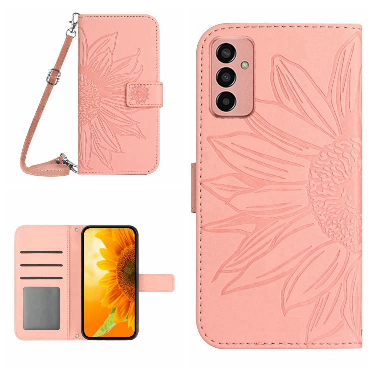 Skin Feel Sun Flower Pattern Flip Leather Phone Case, For Samsung Galaxy J2 Prime, For Samsung Galaxy M10/A10, For Samsung Galaxy M13, For Samsung Galaxy M21/M30S