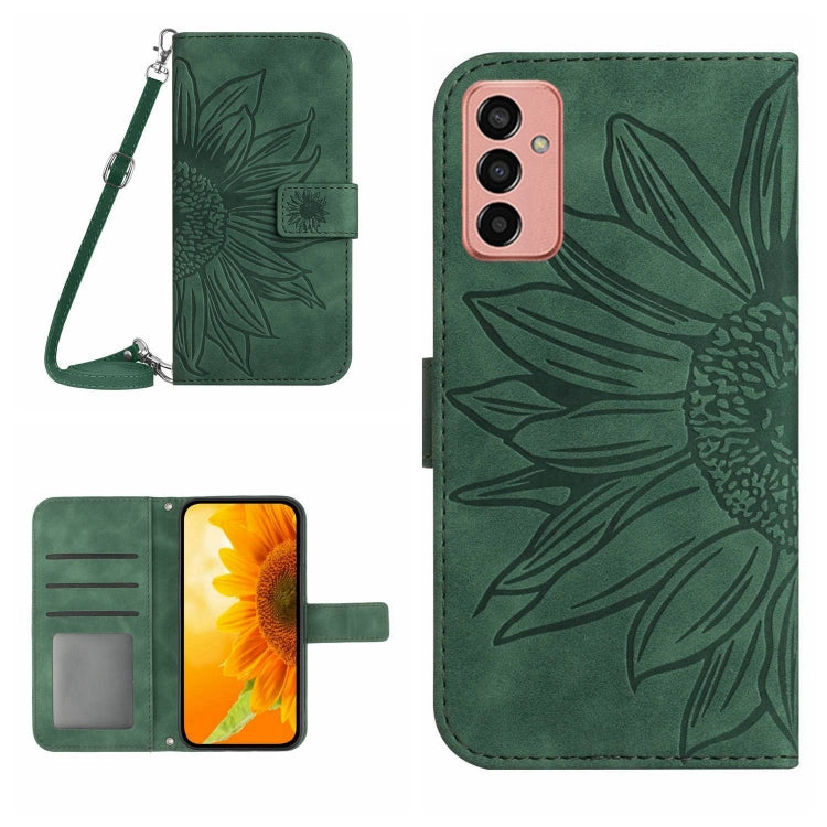 Skin Feel Sun Flower Pattern Flip Leather Phone Case, For Samsung Galaxy J2 Prime, For Samsung Galaxy M10/A10, For Samsung Galaxy M13, For Samsung Galaxy M21/M30S