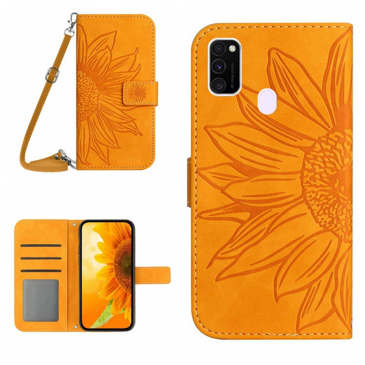 Skin Feel Sun Flower Pattern Flip Leather Phone Case, For Samsung Galaxy J2 Prime, For Samsung Galaxy M10/A10, For Samsung Galaxy M13, For Samsung Galaxy M21/M30S