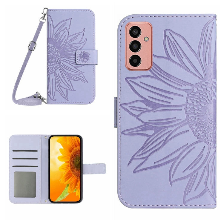 Skin Feel Sun Flower Pattern Flip Leather Phone Case, For Samsung Galaxy M23 5G, For Samsung Galaxy M31/M21S, For Samsung Galaxy M33 5G, For Samsung Galaxy M51