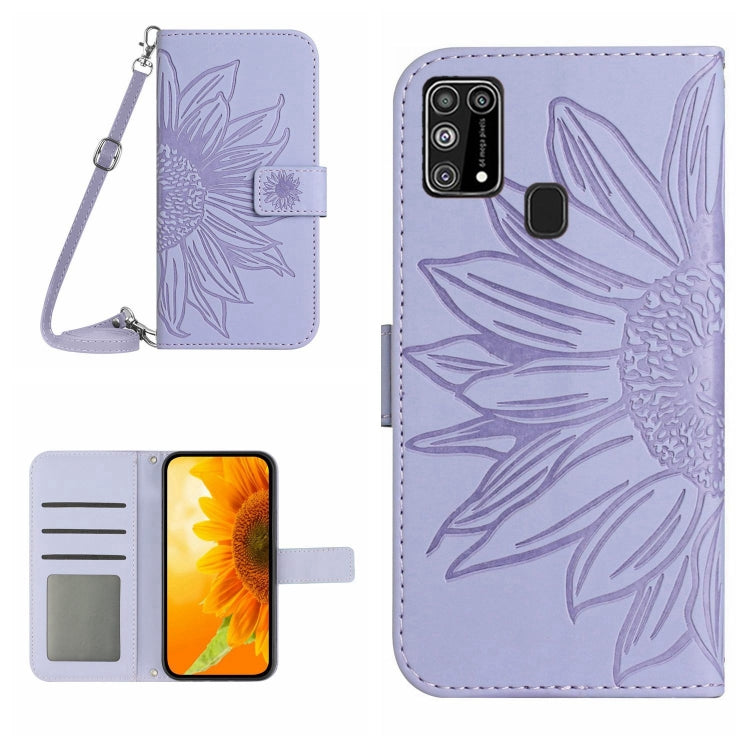 Skin Feel Sun Flower Pattern Flip Leather Phone Case, For Samsung Galaxy M23 5G, For Samsung Galaxy M31/M21S, For Samsung Galaxy M33 5G, For Samsung Galaxy M51