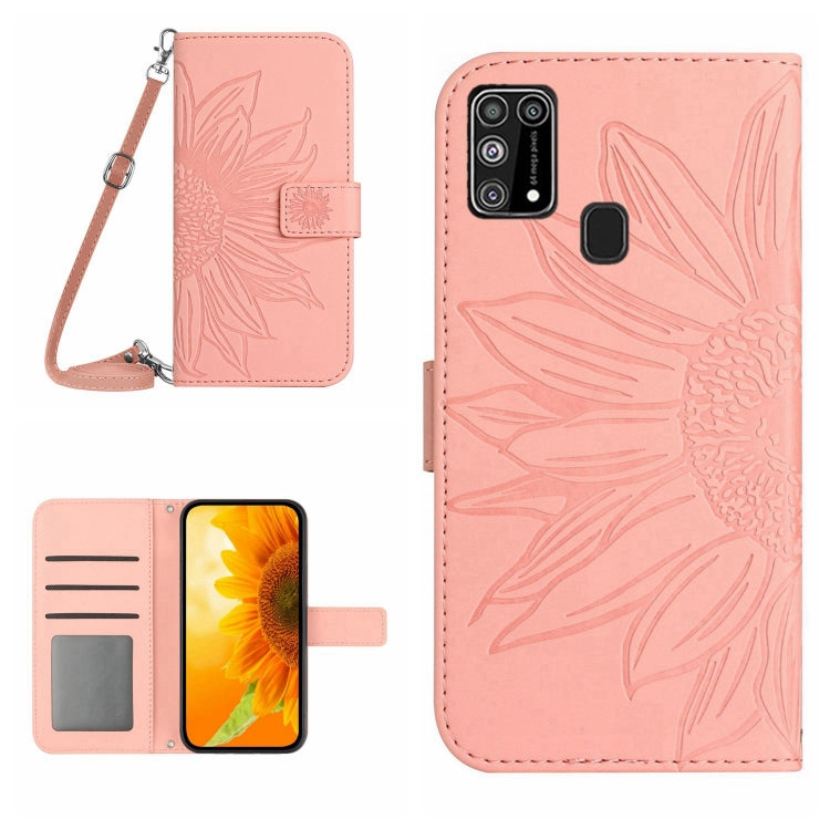 Skin Feel Sun Flower Pattern Flip Leather Phone Case, For Samsung Galaxy M23 5G, For Samsung Galaxy M31/M21S, For Samsung Galaxy M33 5G, For Samsung Galaxy M51