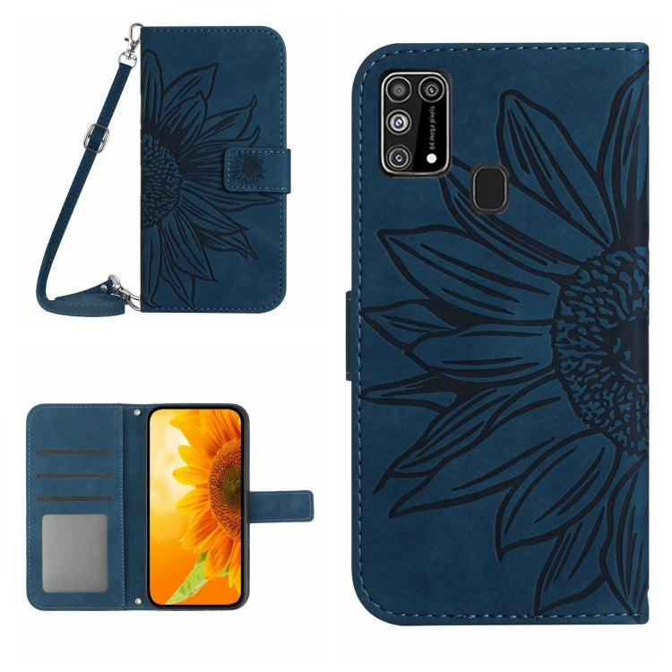 Skin Feel Sun Flower Pattern Flip Leather Phone Case, For Samsung Galaxy M23 5G, For Samsung Galaxy M31/M21S, For Samsung Galaxy M33 5G, For Samsung Galaxy M51