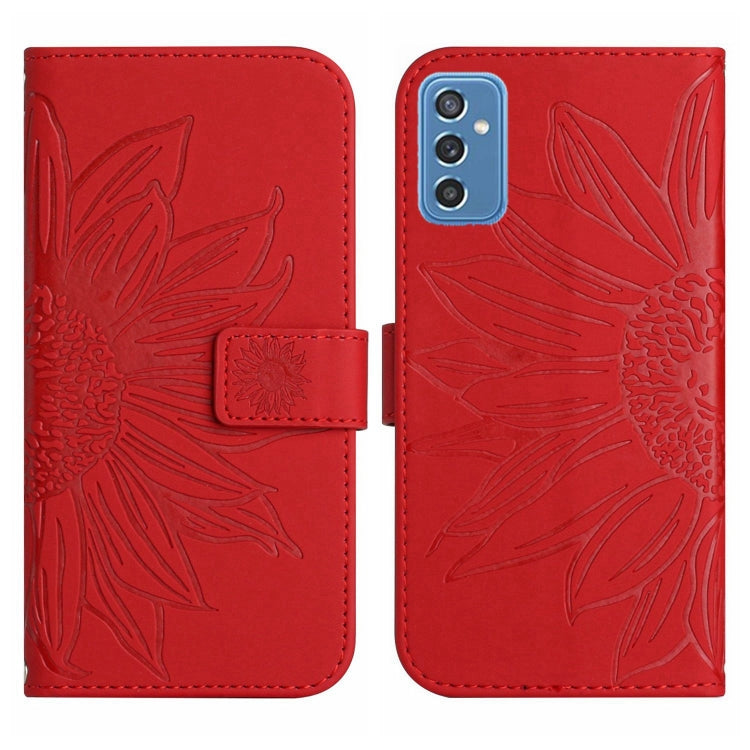 Skin Feel Sun Flower Pattern Flip Leather Phone Case, For Samsung Galaxy M52 5G, For Samsung Galaxy M53 5G, For Samsung Galaxy Note 8, For Samsung Galaxy Note10