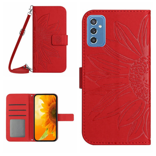 Skin Feel Sun Flower Pattern Flip Leather Phone Case, For Samsung Galaxy M52 5G, For Samsung Galaxy M53 5G, For Samsung Galaxy Note 8, For Samsung Galaxy Note10