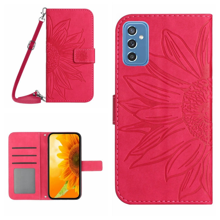 Skin Feel Sun Flower Pattern Flip Leather Phone Case, For Samsung Galaxy M52 5G, For Samsung Galaxy M53 5G, For Samsung Galaxy Note 8, For Samsung Galaxy Note10