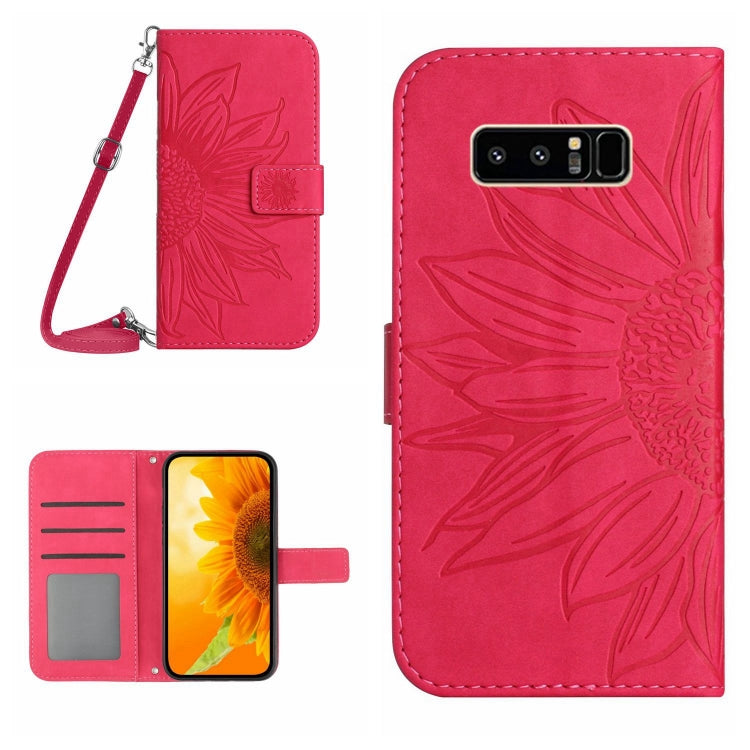 Skin Feel Sun Flower Pattern Flip Leather Phone Case, For Samsung Galaxy M52 5G, For Samsung Galaxy M53 5G, For Samsung Galaxy Note 8, For Samsung Galaxy Note10