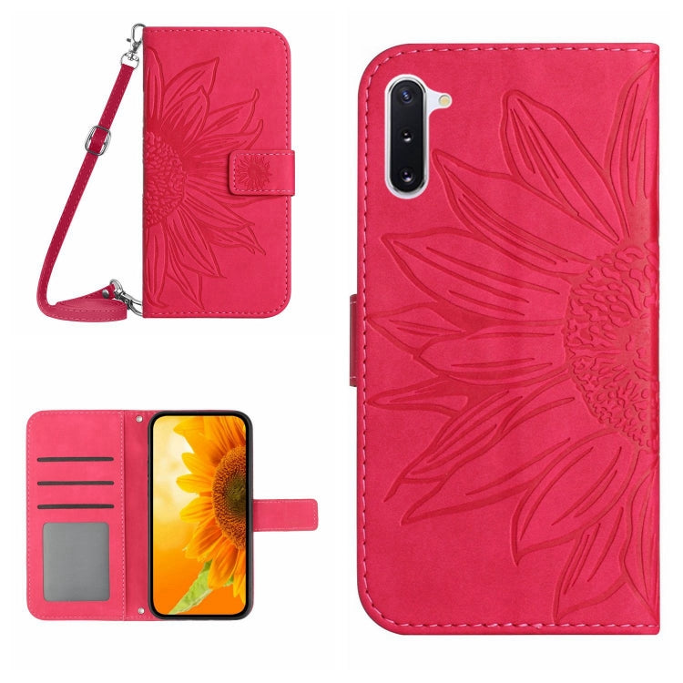 Skin Feel Sun Flower Pattern Flip Leather Phone Case, For Samsung Galaxy M52 5G, For Samsung Galaxy M53 5G, For Samsung Galaxy Note 8, For Samsung Galaxy Note10