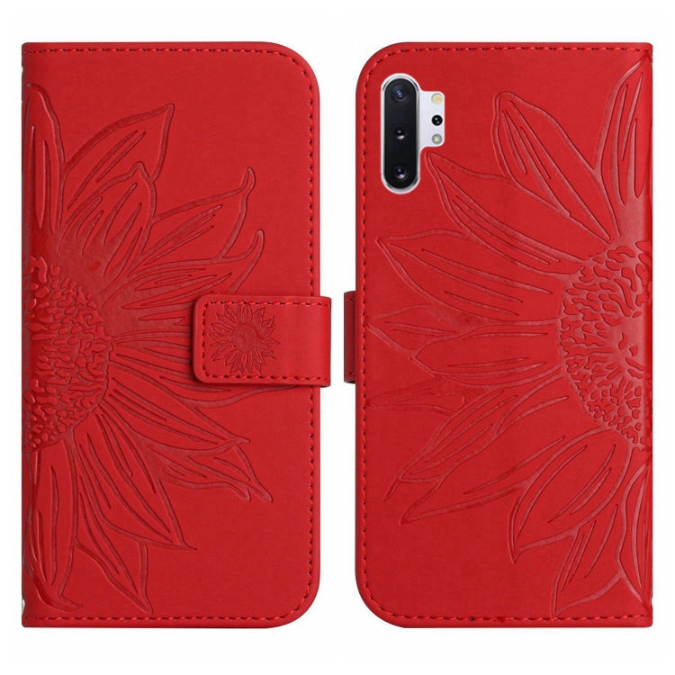 Skin Feel Sun Flower Pattern Flip Leather Phone Case, For Samsung Galaxy Note10+, For Samsung Galaxy Note20, For Samsung Galaxy Note20 Ultra, For Samsung Galaxy S7 Edge