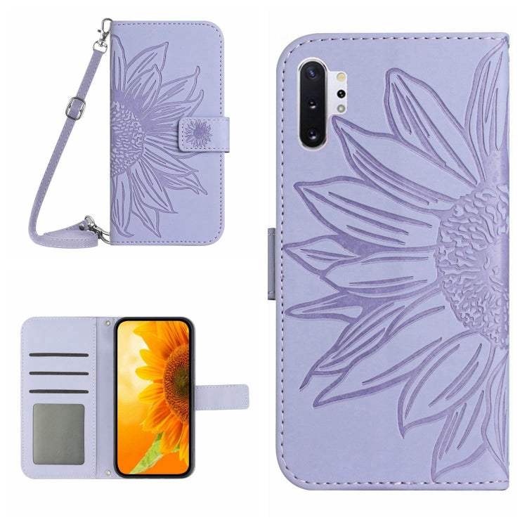 Skin Feel Sun Flower Pattern Flip Leather Phone Case, For Samsung Galaxy Note10+, For Samsung Galaxy Note20, For Samsung Galaxy Note20 Ultra, For Samsung Galaxy S7 Edge