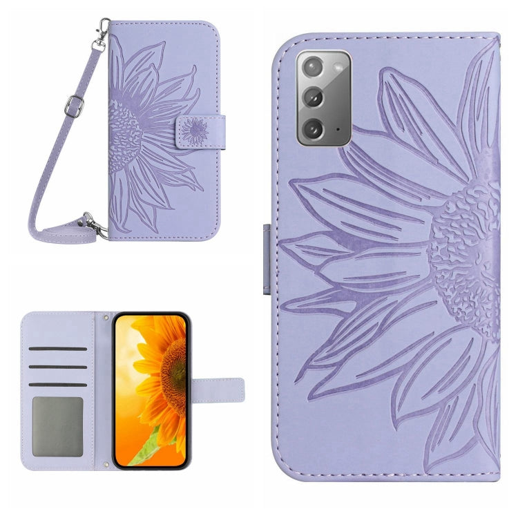 Skin Feel Sun Flower Pattern Flip Leather Phone Case, For Samsung Galaxy Note10+, For Samsung Galaxy Note20, For Samsung Galaxy Note20 Ultra, For Samsung Galaxy S7 Edge