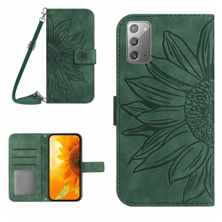 Skin Feel Sun Flower Pattern Flip Leather Phone Case, For Samsung Galaxy Note10+, For Samsung Galaxy Note20, For Samsung Galaxy Note20 Ultra, For Samsung Galaxy S7 Edge
