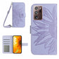 Skin Feel Sun Flower Pattern Flip Leather Phone Case, For Samsung Galaxy Note10+, For Samsung Galaxy Note20, For Samsung Galaxy Note20 Ultra, For Samsung Galaxy S7 Edge