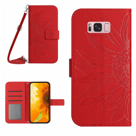 Skin Feel Sun Flower Pattern Flip Leather Phone Case, For Samsung Galaxy S8, For Samsung Galaxy S8+, For Samsung Galaxy S9, For Samsung Galaxy S9+