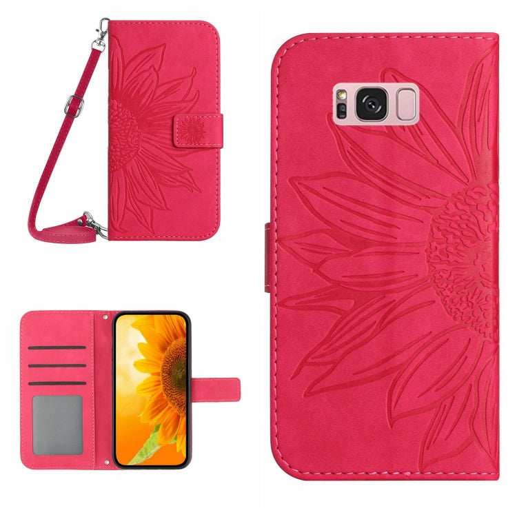Skin Feel Sun Flower Pattern Flip Leather Phone Case, For Samsung Galaxy S8, For Samsung Galaxy S8+, For Samsung Galaxy S9, For Samsung Galaxy S9+
