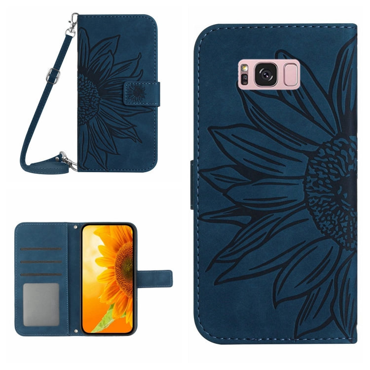 Skin Feel Sun Flower Pattern Flip Leather Phone Case, For Samsung Galaxy S8, For Samsung Galaxy S8+, For Samsung Galaxy S9, For Samsung Galaxy S9+