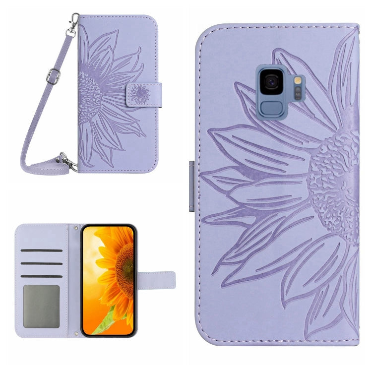 Skin Feel Sun Flower Pattern Flip Leather Phone Case, For Samsung Galaxy S8, For Samsung Galaxy S8+, For Samsung Galaxy S9, For Samsung Galaxy S9+