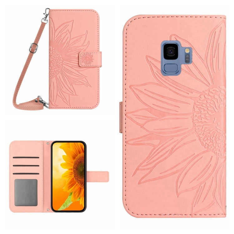 Skin Feel Sun Flower Pattern Flip Leather Phone Case, For Samsung Galaxy S8, For Samsung Galaxy S8+, For Samsung Galaxy S9, For Samsung Galaxy S9+