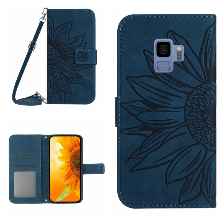 Skin Feel Sun Flower Pattern Flip Leather Phone Case, For Samsung Galaxy S8, For Samsung Galaxy S8+, For Samsung Galaxy S9, For Samsung Galaxy S9+