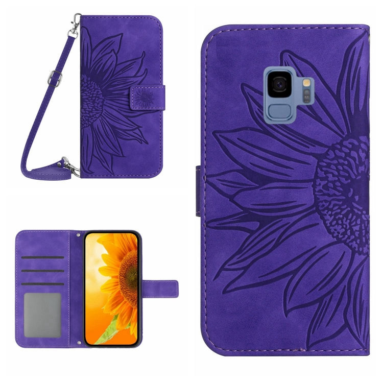 Skin Feel Sun Flower Pattern Flip Leather Phone Case, For Samsung Galaxy S8, For Samsung Galaxy S8+, For Samsung Galaxy S9, For Samsung Galaxy S9+