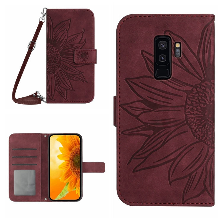 Skin Feel Sun Flower Pattern Flip Leather Phone Case, For Samsung Galaxy S8, For Samsung Galaxy S8+, For Samsung Galaxy S9, For Samsung Galaxy S9+