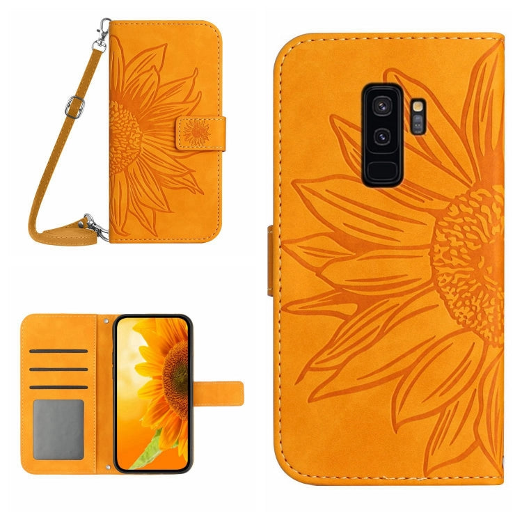 Skin Feel Sun Flower Pattern Flip Leather Phone Case, For Samsung Galaxy S8, For Samsung Galaxy S8+, For Samsung Galaxy S9, For Samsung Galaxy S9+