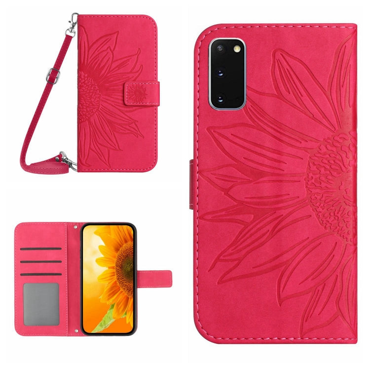 Skin Feel Sun Flower Pattern Flip Leather Phone Case