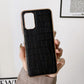 Crocodile Texture Genuine Leather Electroplating Phone Case, For Samsung Galaxy A13 4G, For Samsung Galaxy A23 4G/5G, For Samsung Galaxy A33 5G, For Samsung Galaxy A53 5G, For Samsung Galaxy A73 5G, For Samsung Galaxy Z Flip3 5G������������������������...
