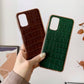 Crocodile Texture Genuine Leather Electroplating Phone Case, For Samsung Galaxy A13 4G, For Samsung Galaxy A23 4G/5G, For Samsung Galaxy A33 5G, For Samsung Galaxy A53 5G, For Samsung Galaxy A73 5G, For Samsung Galaxy Z Flip3 5G������������������������...