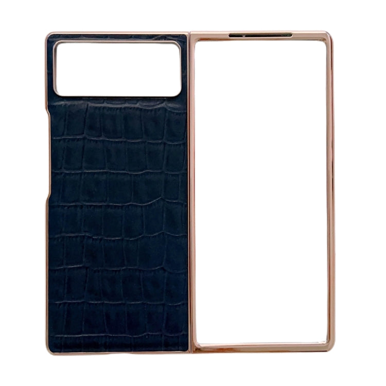 Crocodile Texture Genuine Leather Electroplating Phone Case, For Samsung Galaxy A13 4G, For Samsung Galaxy A23 4G/5G, For Samsung Galaxy A33 5G, For Samsung Galaxy A53 5G, For Samsung Galaxy A73 5G, For Samsung Galaxy Z Flip3 5G������������������������...