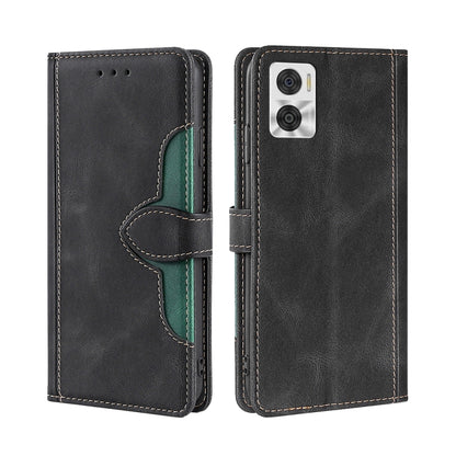 Skin Feel Magnetic Buckle Leather Phone Case, For Motorola Moto E22/E22i, For Samsung Galaxy A04, For TCL 305i, For Nokia G60 5G, For Honor X8 5G/X6