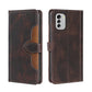 Skin Feel Magnetic Buckle Leather Phone Case, For Motorola Moto E22/E22i, For Samsung Galaxy A04, For TCL 305i, For Nokia G60 5G, For Honor X8 5G/X6