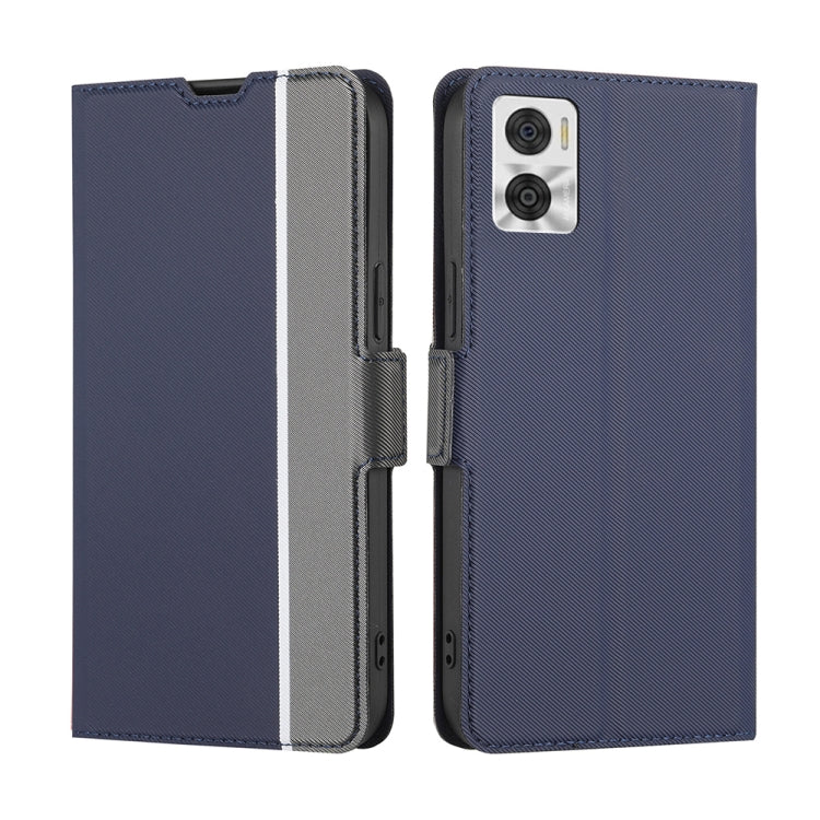 Twill Texture Side Buckle Leather Phone Case, For Motorola Moto E22/E22i, For Samsung Galaxy A04, For Nokia G60 5G, For Honor X8 5G/X6