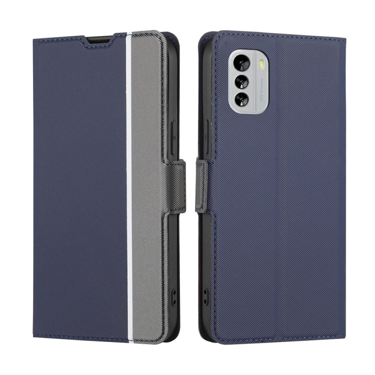 Twill Texture Side Buckle Leather Phone Case, For Motorola Moto E22/E22i, For Samsung Galaxy A04, For Nokia G60 5G, For Honor X8 5G/X6