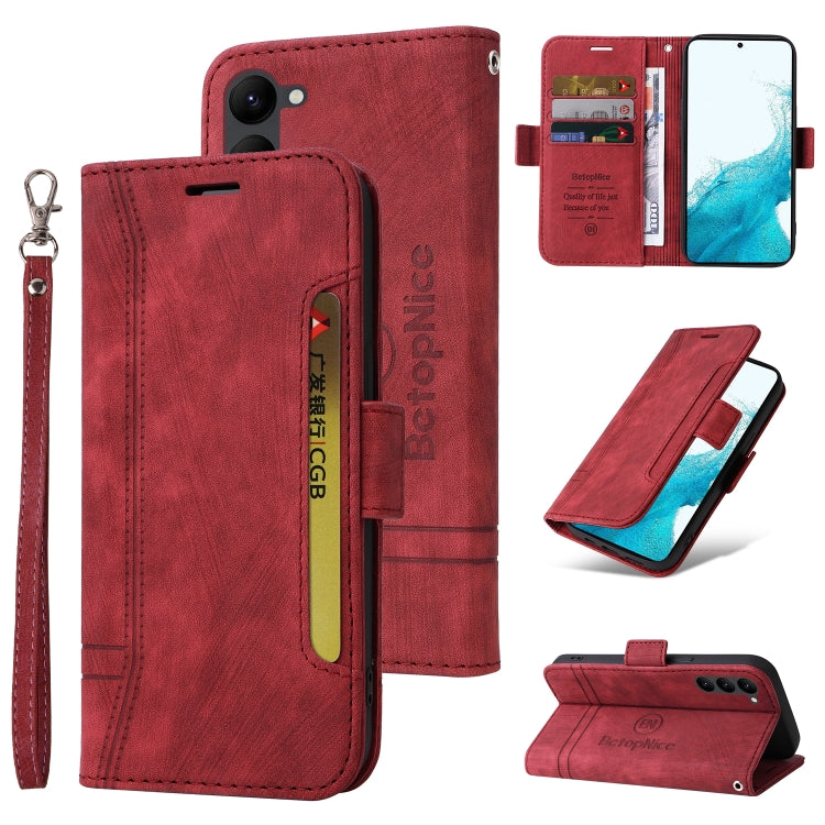 BETOPNICE Dual-side Buckle Leather Phone Case, For Xiaomi 12T / 12T Pro / K50 Ultra, For Xiaomi Redmi A1 4G, For Huawei nova Y70 / Y70 Plus / Enjoy 50, For Huawei nova Y90 / Enjoy 50 Pro, For Samsung Galaxy A14 5G, For Honor X8 5G / X6�����������������...