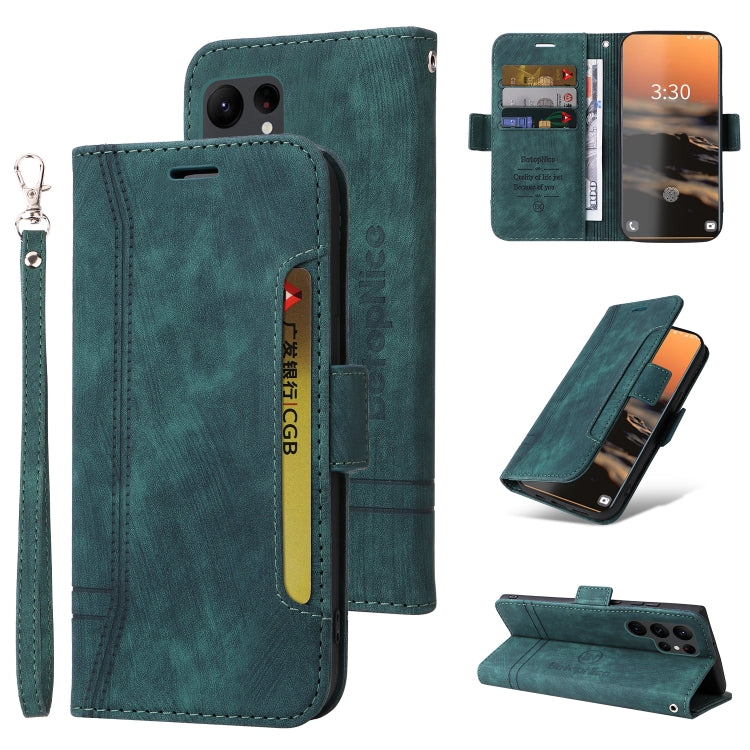 BETOPNICE Dual-side Buckle Leather Phone Case, For Samsung Galaxy S23 Ultra 5G