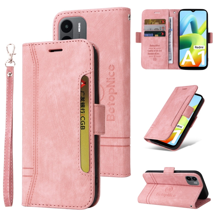 BETOPNICE Dual-side Buckle Leather Phone Case, For Xiaomi 12T / 12T Pro / K50 Ultra, For Xiaomi Redmi A1 4G, For Huawei nova Y70 / Y70 Plus / Enjoy 50, For Huawei nova Y90 / Enjoy 50 Pro, For Samsung Galaxy A14 5G, For Honor X8 5G / X6�����������������...