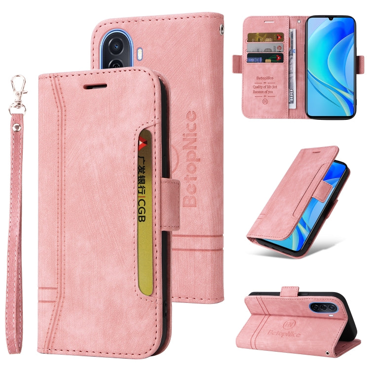 BETOPNICE Dual-side Buckle Leather Phone Case, For Xiaomi 12T / 12T Pro / K50 Ultra, For Xiaomi Redmi A1 4G, For Huawei nova Y70 / Y70 Plus / Enjoy 50, For Huawei nova Y90 / Enjoy 50 Pro, For Samsung Galaxy A14 5G, For Honor X8 5G / X6�����������������...
