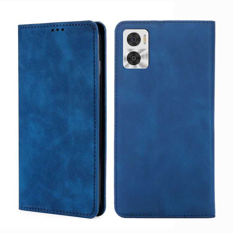Skin Feel Magnetic Horizontal Flip Leather Phone Case, For Motorola Moto E22/E22i, For Samsung Galaxy A04, For Nokia G60 5G, For Honor X8 5G/X6